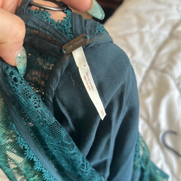 Gorgeous green lace free people dress - Picture 5 of 5